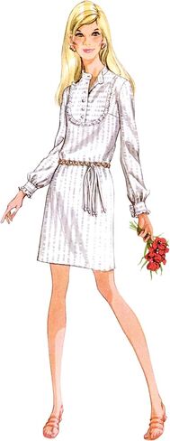 McCall's M8621Y5 Misses' Vintage 1960's Shirtdresses Sewing Pattern Packet, Design Code M8621, Sizes 18-20-22-24-26 in Saudi Arabia