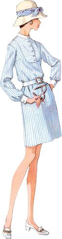McCall's M8621Y5 Misses' Vintage 1960's Shirtdresses Sewing Pattern Packet, Design Code M8621, Sizes 18-20-22-24-26 in Saudi Arabia