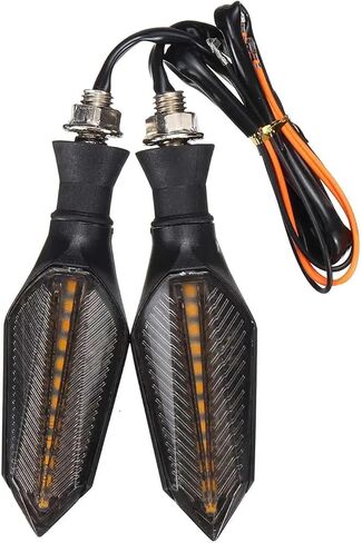 36V-60V LED Turn Signal Lights for Motorcycle/E-Scooter/Bike – Waterproof Indicator Lights Kit, Left & Right – High-Brightness SMD LED, Plug & Play Installation in Saudi Arabia