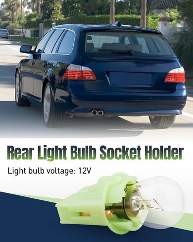 Rear Light Bulb Socket Holder Fit for BMW 318i 325i 525i 735i X6 and More Models, 12V Tail Light, Replacement Part Number 63218355883 63216903651 in Kuwait