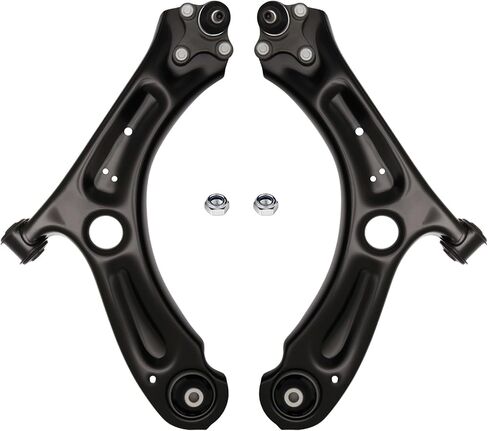 2Pc Suspension (For 4-Door Sedan) Front Lower Control Arm and Ball Joint Assembly Compatible With 2011-2018 Volks-wagen Je-tta (Replace # K621949 K621950 5C0407151A 5C0407152A) in Saudi Arabia