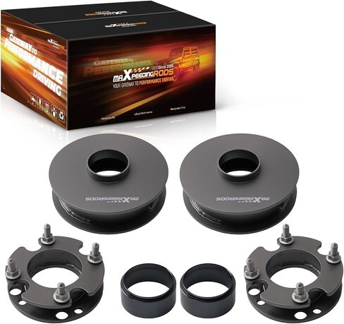 maXpeedingrods 2.5" Front and 1.5" Rear Lift Leveling Kit for Toyota Tacoma 2WD/4WD 2024+, Bolt-On Strut Spacers in Kuwait