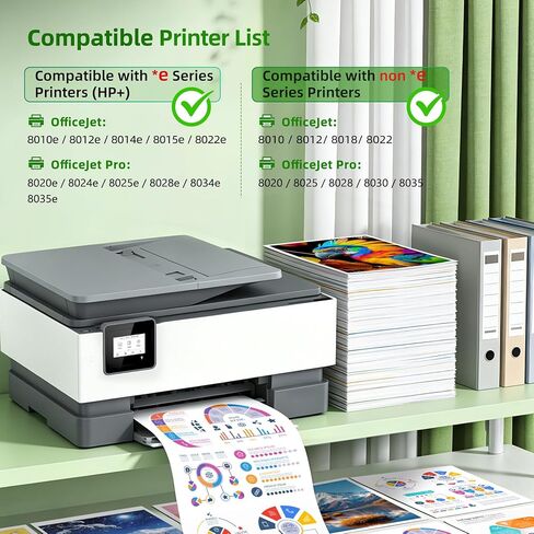 910XL Ink Cartridges for HP Printers Replacement for HP Ink 910XL 910 Combo Pack Work with OfficeJet Pro 8015e 8025e 8020e 8028e 8035e 8020 8022 8025 8035 Printer (4 Pack) in Saudi Arabia