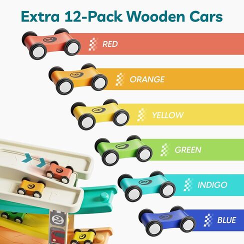 TOPBRIGHT Car Ramp Replacement Toy with 12 Small Cars in Saudi Arabia