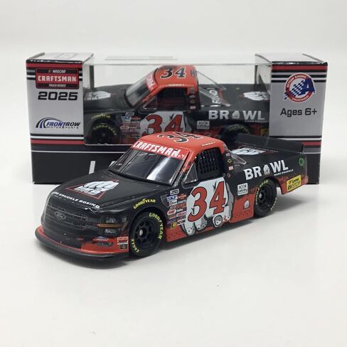 فوز Layne Riggs 2025 Bare Knuckle Boxing Pocono Truck Series في سباق 1:64 Diecast in Kuwait