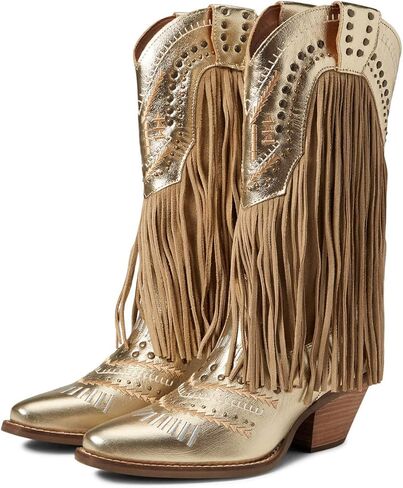 Women's Gypsy Fashion Boot, Gold, 9.5 in Saudi Arabia