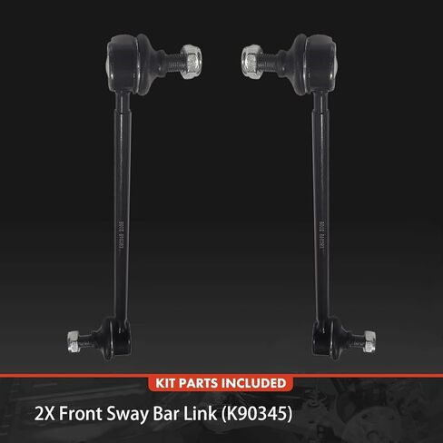 K90345 Rear Stabilizer Sway Bar Links for Toyota Camry 2002–2017,Avalon 2005–2018,Highlander 2001–2013,Solara 2004–2008,Venza 2009–2016,for Lexus ES300/ES330/ES350/ES300h/RX330/RX350/RX400h in Kuwait