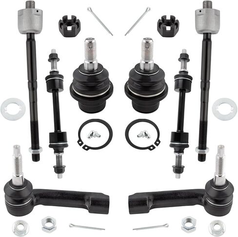 BOXI 8pc Front Sway Bars Tie Rods Ball Joints Kit Fit for Ford F-150 2009-2014 / FIT 4WD Excludes Raptor Models / EV800457 ES800514 ES800515 K500008 K750362 in Kuwait