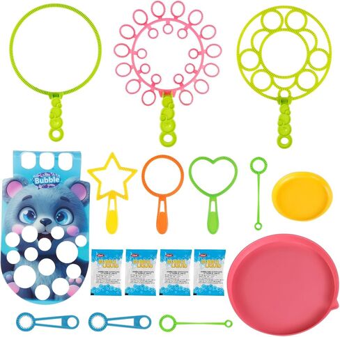 Bubble Wands kit Party Favors for Kids Bulk Toys Party Supplies Christmas Birthday Wedding Bath Time Gifts for Boys Girls (Various) in Saudi Arabia