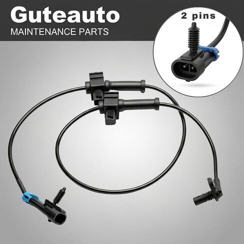 Rear ABS Wheel Speed Sensor Compatible with Hummer H3 2006-2010 H3T 2009-2010 Rear Left or Right | Replace OE 15862988 | Anti Lock Brake Wheel Speed Sensor | 1 Pack in Kuwait