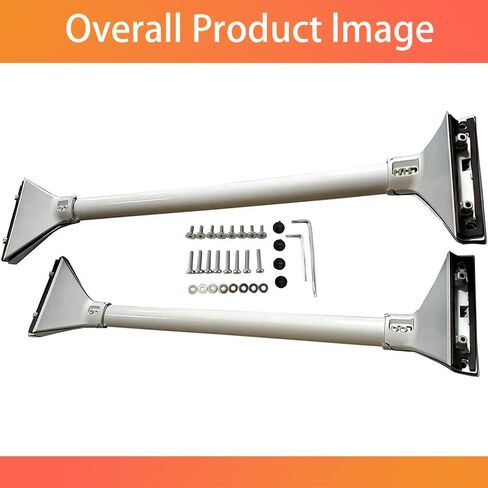 US Stock Silver Roof Rack Cross Bars Fits for Rogue 2021-2026 The roof bar can only be Used if The car is Equipped with Luggage Rack Upright Poles When Purchased in Saudi Arabia