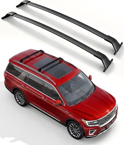 300lbs Roof Rack Cross Bars for Ford Expedition/Max 2018-2026 & for Lincoln Navigator 2018-2024 (not for 2025),Aluminum Rooftop Crossbars Cargo Carrier Luggage Kayak Bike Snowboard in Saudi Arabia