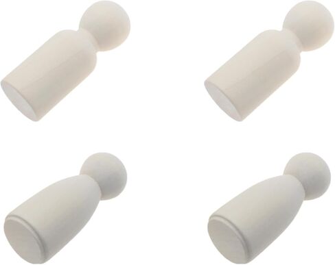 10 PCS Wooden People Pegs Unfinished Wood Figures Bodies for Handicrafts and DIY Arts in Kuwait