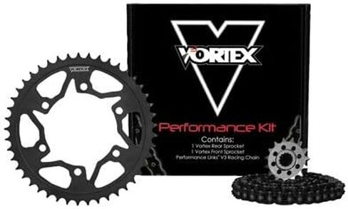 سلسلة ضمان Vortex V3 WSS ومجموعة ضرس سلسلة بأكسيد سوداء لـ Yamaha YZF-R1 2009-2014 in Kuwait