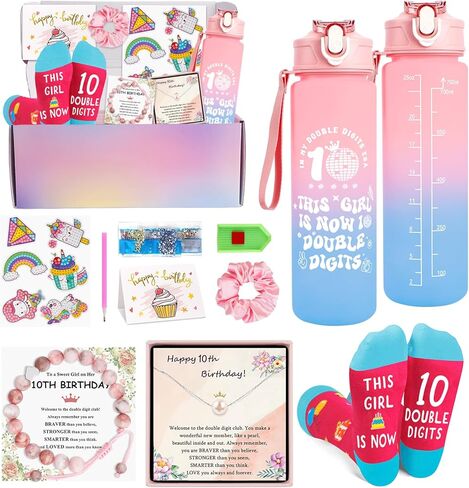 Juesly Gifts for 9 Year Old Girl, 9 Year Old Girl Birthday Gifts for Daughter, Granddaughter, Niece, 9th Birthday Gift for Girls Ideas in Kuwait
