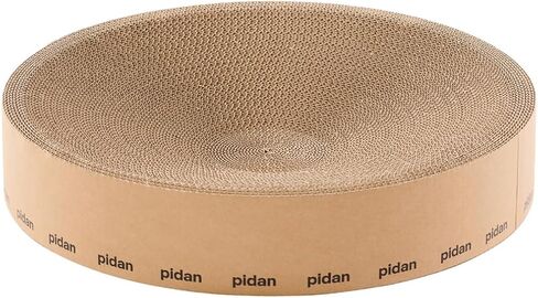 pidan Cat Scratch Bowl Cat Cardboard Pad for Indoor Cats Lounge - Round Cat Scratcher Couch Bed with Geometric Pattern in Saudi Arabia