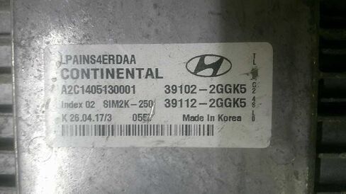 Engine ECM Control Module 2.4L Fits 18-19 Sonata 39102-2GGK5 391022GGK5 in Kuwait