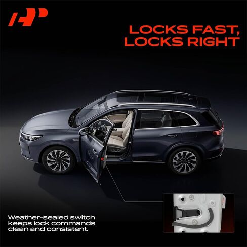 A-Premium Rear Left Driver Side Door Lock Actuator Compatible with Jeep Wrangler 2019-2024, Gladiator 2020-2023 in Kuwait