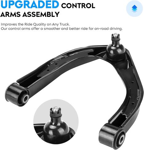 8 PCS Front Upper & Lower Control Arm w/Ball Joint for 04-10 Infiniti QX56, 04-15 Nissan Pathfinder Armada Titan, Outer Tie Rods End + Sway Bars Suspension Kit K620650 K620649 K620512 in Kuwait
