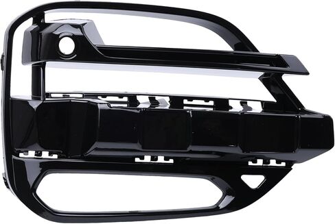 سيارة فوجليت مصباح الحافة إطار غطاء الجبهة اليسرى سائق الجانب صالح لسيارات BMW X3 2018-2021 المصد الأمامي غطاء مصبغة استبدال 51117420871 in Kuwait
