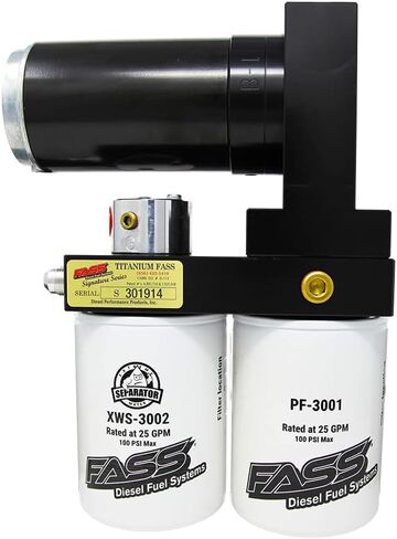 TSD10180F140G Titanium Signature Series Diesel Fuel Lift Pump 140GPH@45PSI fits Dodge Cummins 5.9L 1994-1998 in Saudi Arabia