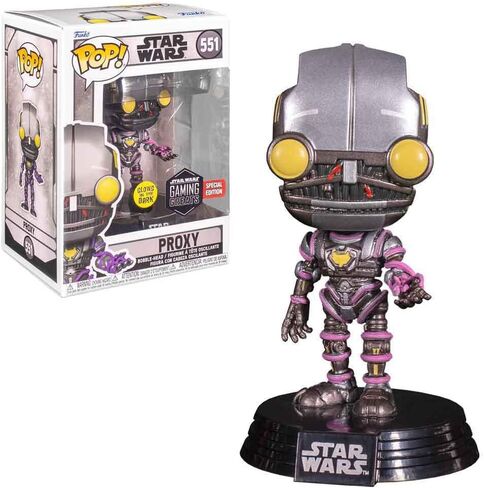 Funko Pop! Star Wars: Force Unleashed - Proxy (GW), Collectible Action Vinyl Figure - 65047 in Kuwait