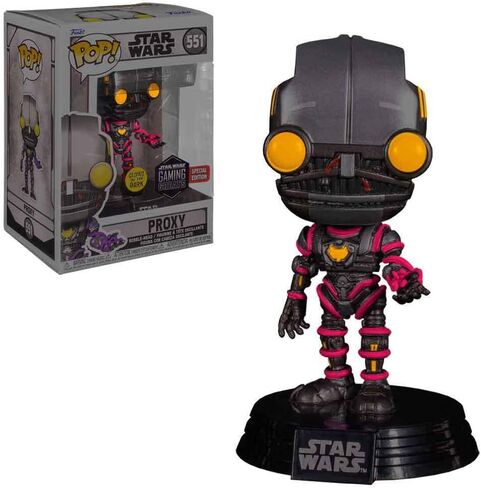 Funko Pop! Star Wars: Force Unleashed - Proxy (GW), Collectible Action Vinyl Figure - 65047 in Kuwait