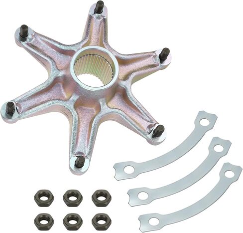 JAVIK Rear Axle Sprocket Mount Hub Collar Holder Kit Compatible with Yamaha Raptor 660 YFM660R 2001 2002 2003 2004 2005,OEM# 5LP-25386-00-00 901160850700 in Kuwait