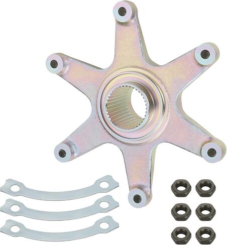 JAVIK Rear Axle Sprocket Mount Hub Collar Holder Kit Compatible with Yamaha Raptor 660 YFM660R 2001 2002 2003 2004 2005,OEM# 5LP-25386-00-00 901160850700 in Kuwait