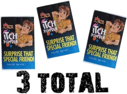 Unbranded 3 Packs ITCHING Itch Powder - Prank Joke Trick Gag- Safe and Non Toxic in Saudi Arabia