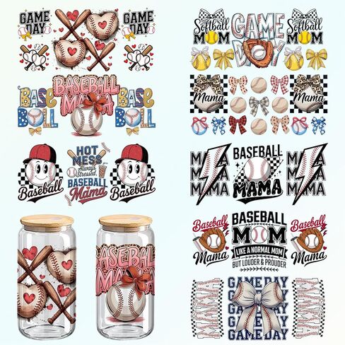 Soccer UV DTF Cup Wraps, 8-Pack Cup World Stickers16 oz Cups, Glass and Wood Crafts, 11 * 5 Inches (781) in Saudi Arabia