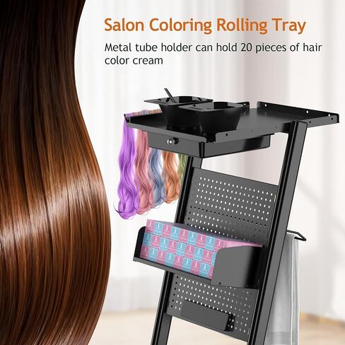 Salon Trolley Salon Cart on Wheels Rolling Salon Tray in Saudi Arabia