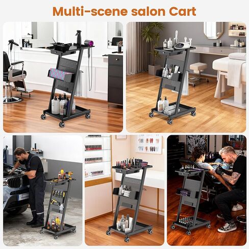 Salon Trolley Salon Cart on Wheels Rolling Salon Tray in Saudi Arabia