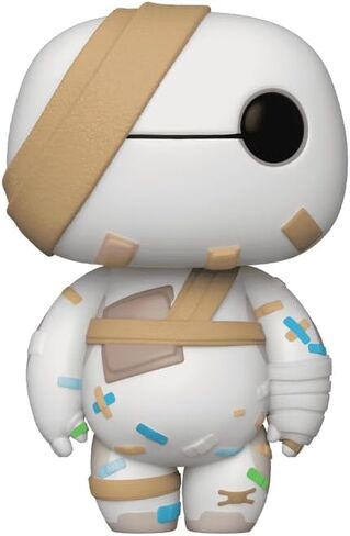 Funko Pop! Super: Baymax with Bandages Shared Convention Sticker, 4.8 in in Kuwait