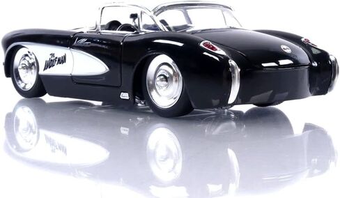 Jada Universal Monsters 1:24 1957 Chevy Corvette Die-cast Car & 2.75" Wolfman Figure, Toys for Kids and Adults in Kuwait