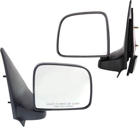 Kool Vue Driver & Passenger Side Manual Adjust Mirrors for Ford Ranger 1993-2005 Textured Post Mount, Styleside in Kuwait