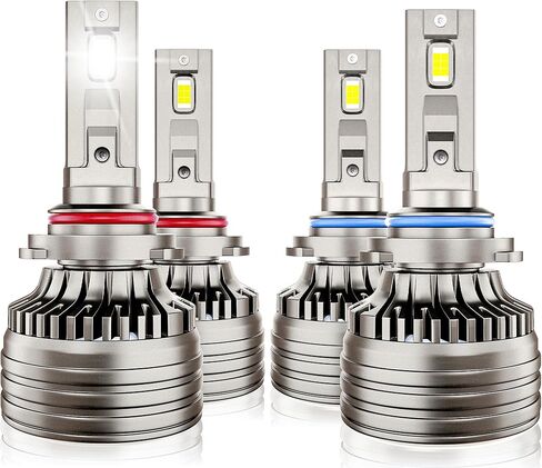 Multi-position Beam Bulb Kit Compatible for Chevy Silverado 1500 2500 3500HD 1999-2006, Direct Installation, Enhanced Visibility, Pack of 4 in Saudi Arabia