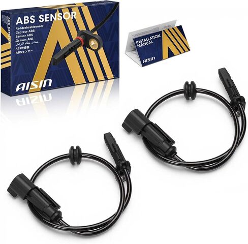 AISIN AFTERMARKET BSFD-00851 Set of 2 Front Left and Right ABS Wheel Speed Sensor - Compatible with Ford E-Transit 2022-2024, Transit-150 Transit-250 Transit-350 2020-2025 in Kuwait