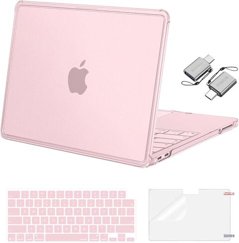 MOSISO Compatible with MacBook Neo Case 13 inch 2026 Release A3404, Precision-Matched to Laptop Color,4 in 1 Kit Slimness Case Anti-Crack Hard Shell with Reinforced Surround&Corner Defense, Indigo in Kuwait