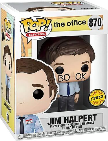 Funko Pop TV: The Office - Jim Halpert Chase (Bundled with Eco Tek Case Protector) in Saudi Arabia
