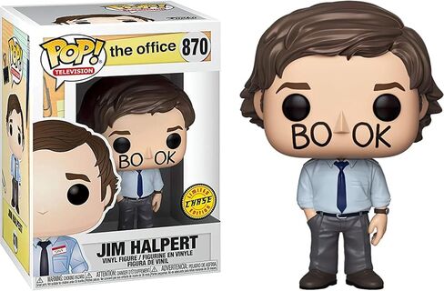 Funko Pop TV: The Office - Jim Halpert Chase (Bundled with Eco Tek Case Protector) in Saudi Arabia