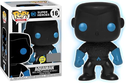 Justice League Aquaman Silhouette GITD Pop! Figure - EE Excl in Kuwait