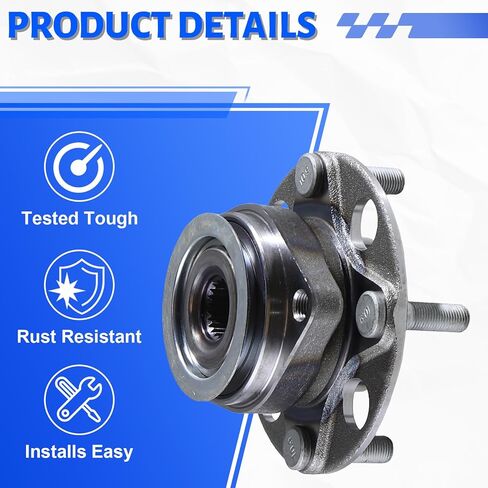 513308 Front Wheel Bearing Hub Assembly with 4 Lug Compatible with Nissan Versa 2007-2011 in Kuwait