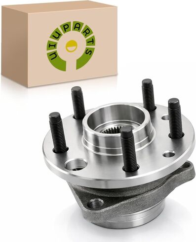 UIU Front Wheel Bearing Hub Assembly 5 Lug Compatible with Chevy Cavalier 2.2L 1990-2005,Cavalier 2.8L 1985-1994, Cavalier 3.1L 1990-1994,Pontiac Sunfire 2.2L 1995-2005 & More Replace 513017K in Saudi Arabia