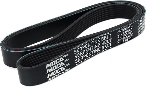 MOCA 7PK1440 EPDM Serpentine Belt fits 2015-2020 for Acura TLX L4 2.4L, 2013-2017 for Honda Accord L4 2.4L, 2018-2019 for Honda CR-V L4 2.4L in Kuwait