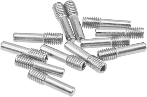 12pcs M3x12mm RC Driveshaft Screw Pins Hardened Steel Transmission Joint Bolts Set Upgrades for 1/10 Scale Crawler Buggy Compatible with Traxxas TRX4 in Saudi Arabia
