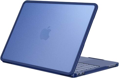 Fintie Case for MacBook Neo 13 inch (2026 Release, Model A3404) - Clear Matte Hard Shell with TPU Soft Bumper, Slim Shockproof Matte MacBook Neo Cover for Work Travel Study Daily Use (Black) in Saudi Arabia
