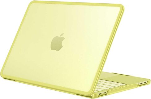 Fintie Case for MacBook Neo 13 inch (2026 Release, Model A3404) - Clear Matte Hard Shell with TPU Soft Bumper, Slim Shockproof Matte MacBook Neo Cover for Work Travel Study Daily Use (Black) in Saudi Arabia