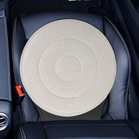 Garneck Rotating Car Seat Cushion with Non-Slip Base Ergonomic Swivel Auto Seat Mat for Driver Comfort Removable Washable Cover Suitable for Trucks Cars Elderly and Pregnant Passengers in Kuwait