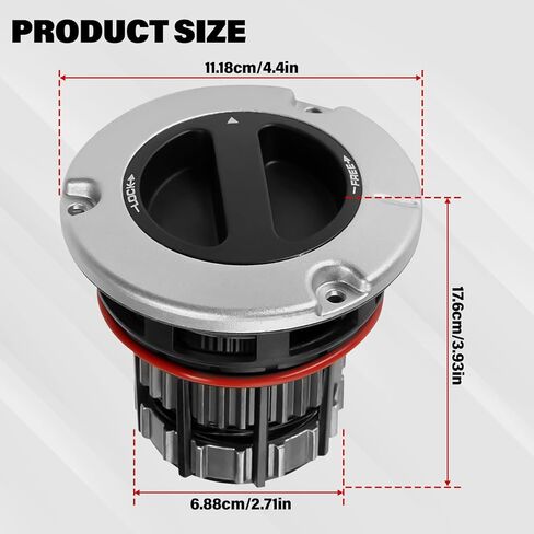 2 Pack 4WD Manual Locking Hub Actuator Axle Hub Link Assembly Compatible with Ford F-250 Super Duty 2005-2020, F-350 Super Duty 2005-2020, F-450 Super Duty/F-550 Super Duty 2005-2020 in Kuwait
